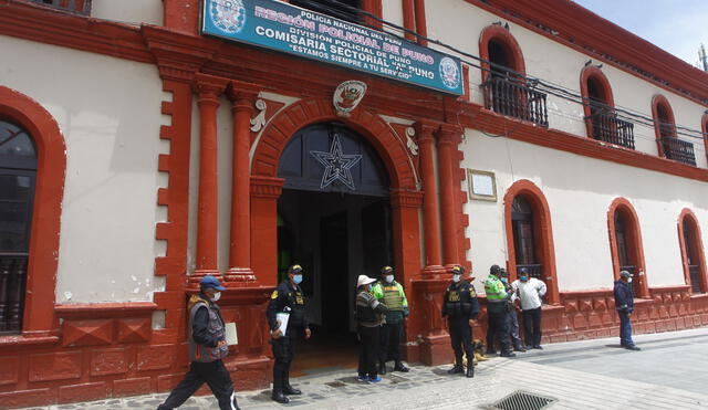 Detenidos fueron trasladados a la Comisaría PNP de Puno para las investigaciones. Foto: referencial/Juan Carlos Cisneros-La República