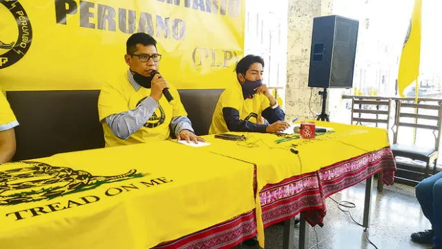 Arequipa. Presentaron organización Partido Libertario Peruano.