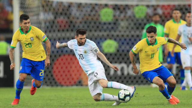 El clásico sudamericano Argentina vs. Brasil es el duelo más esperado de la fecha. Foto: us.as.com