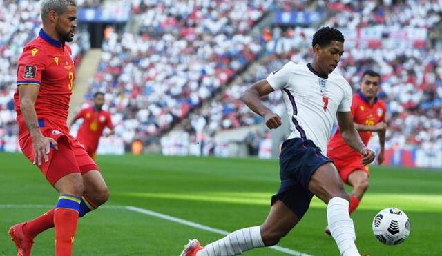 Inglaterra vs Hungria se enfrentan por el Grupo I de las Eliminatorias Qatar 2022. Foto: EFE