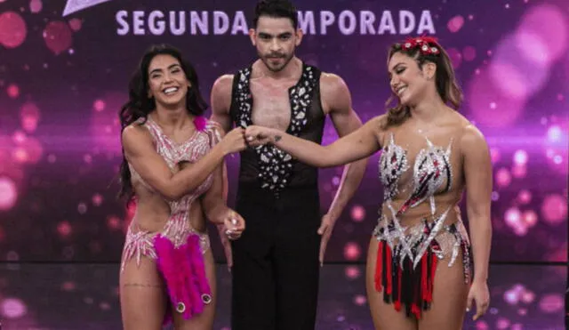 Vania Bludau e Isabel Acevedo protagonizan versus de baile en Reinas del show 2. Foto: GV Producciones