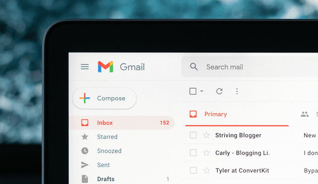 Esta función solo se encuentra disponible en la versión web de Gmail, por lo que no aparecerá en la aplicación móvil para iOS o Android. Foto: Striving Blogger