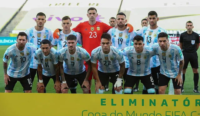 La selección argentina visitaba otra vez territorio brasileño tras conquistar la Copa América. Foto: Olé