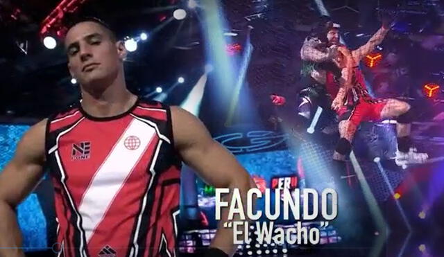 Jorge Loza 'El duende" y Facundo González 'Wacho' se enfrentaron en el circuito de redes inclinadas. Foto: captura EEG / América TV