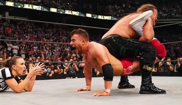 Chris Jericho elogió a MJF y su lucha final en AEW All Out 2021. Foto: AEW