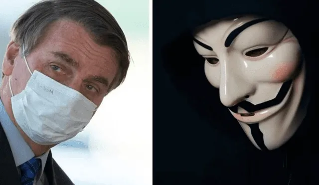 Anonymous ingresó a la página de FIB Bank, empresa investigada por un dudoso contrato para la compra de la vacuna Covaxin. Foto: Clarín