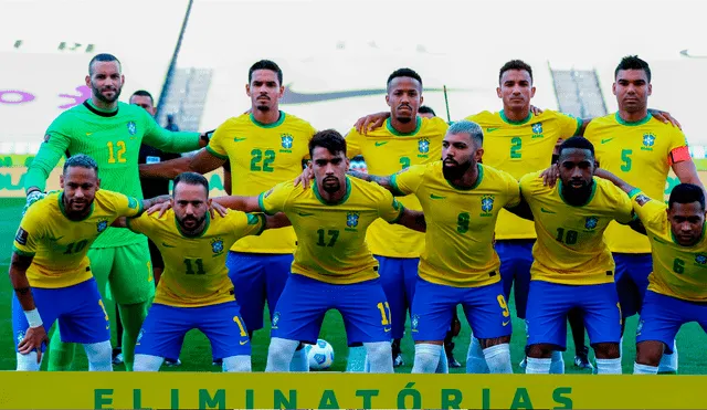 Brasil es el actual líder de la tabla de posiciones con 21 puntos y siete victorias consecutivas. Foto: EFE