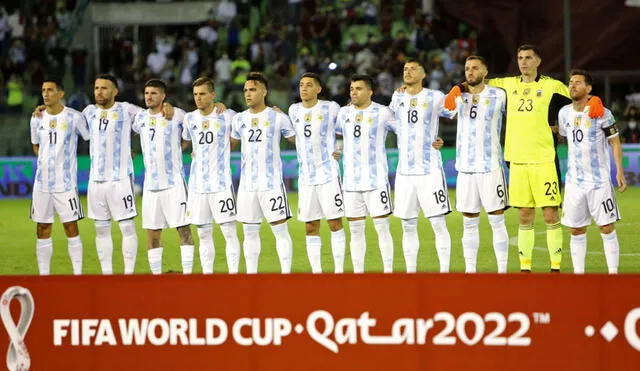Argentina se ubica en el segundo lugar de la clasificación sudamericana con 15 puntos. Foto: AFP
