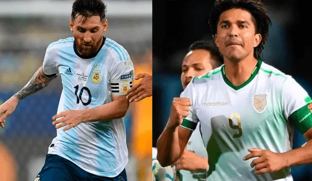 Lionel Messi y Marcelo Martins las figuras de Argentina y Bolivia en las Eliminatorias a Qatar 2022. Foto: difusión