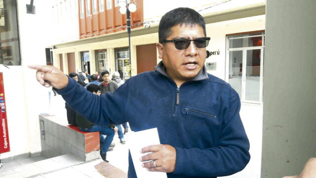 Responde. César Hugo Tito Rojas, admite que acudió a la PCM para informar sobre la situación del hospital de Puno. No se reunió con el premier Bellido.