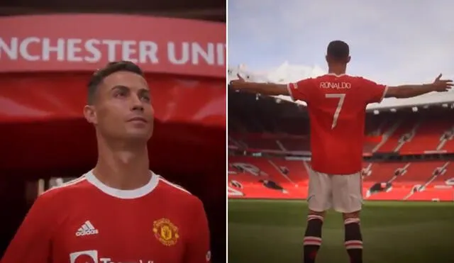 La primera etapa de Cristiano Ronaldo con los red devils duró seis años. Foto: captura de video/Manchester United