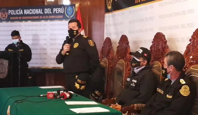 Autoridad policial estuvo con el ministro del Interior en Tacna. Foto: La República
