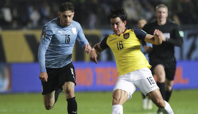 Ecuador vs. Uruguay se juega en Montevideo por las Eliminatorias Sudamericanas. Foto: AFP