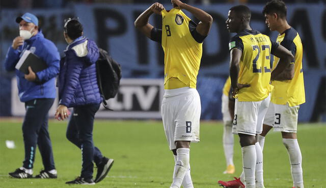 Ecuador perdió de visita contra Ecuador por las Eliminatorias a Qatar 2022. Foto: AFP