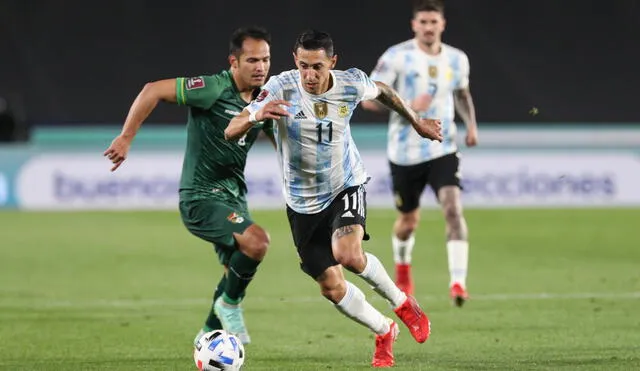 Argentina venció 3-0 a Bolivia en el Estadio Monumental. Foto: twitter Selección Argentina