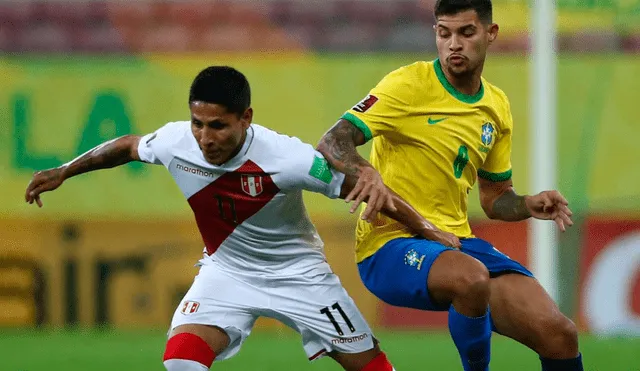 El equipo peruano no pudo ante Brasil en el Estadio Arena Pernambuco: Twitter Selección peruana