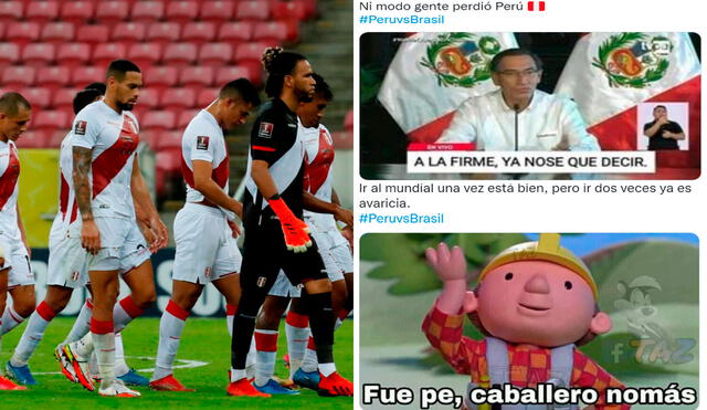 Revisa aquí los mejores memes de la derrota de Perú. Foto: composición/EFE/Twitter