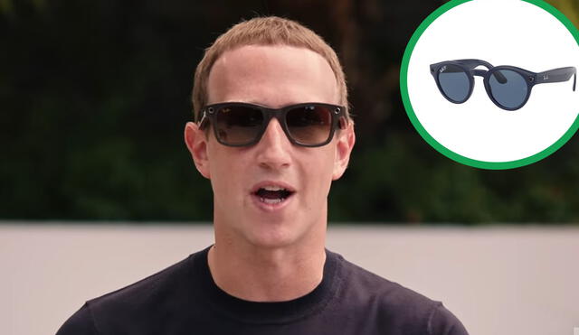 Mark Zuckerberg apareció portando los nuevos lentes de Facebook. Foto: captura de YouTube