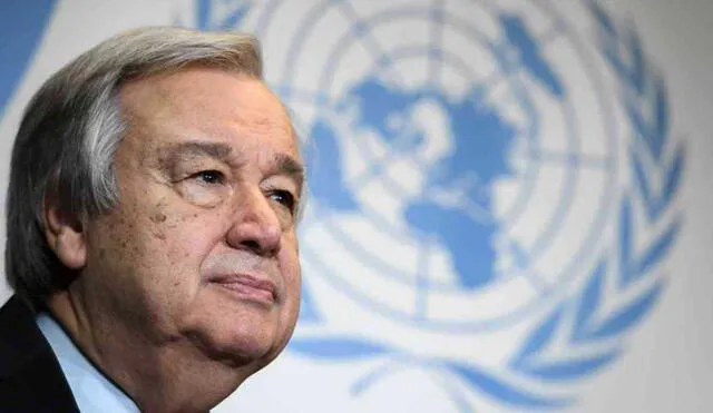 António Guterres, noveno secretario general de las Naciones Unidas, asumió el cargo el 1 de enero de 2017. Foto: AFP
