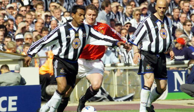 Solano jugó cerca de nueve temporadas en Newcastle Unted. Foto: AFP