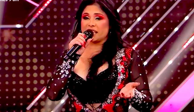 Yolanda Medina participa por primera vez en el reality de baile Reinas del show. Foto: captura de América TV