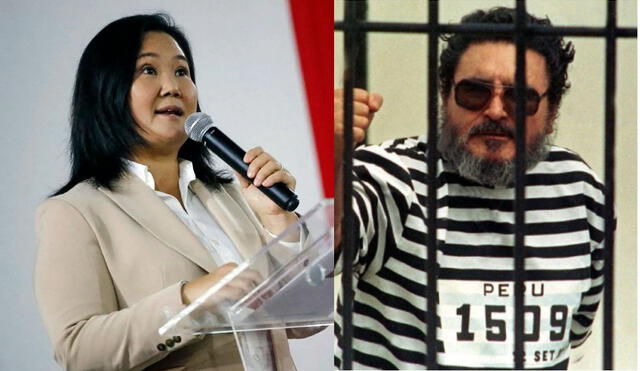 Keiko Fujimori se sumó a los comentarios tras la muerte del cabecilla senderista, Abimael Guzmán. Foto: composición La República