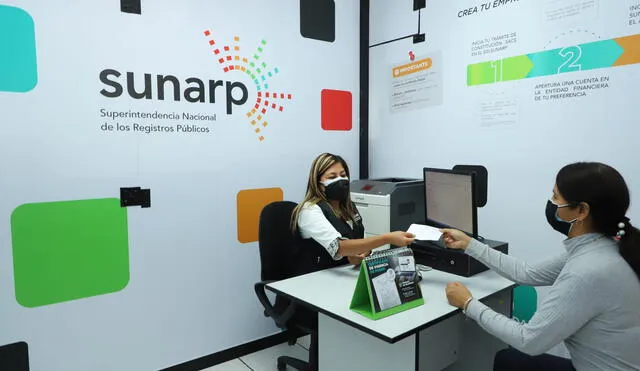 Atenciones de la Sunarp se brindaron tanto de manera presencial como virtual. Foto: difusión
