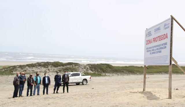 Las acciones en favor de la solución de la erosión costera continúan. Foto: Prensa Gore