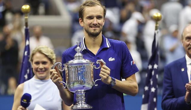 Final US Open: Medvedev logra su primer Grand Slam en su carrera. Foto: SportsCenter