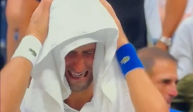 Djokovic desperdició la oportunidad de sumar su título Grand Slam número 21 y dejar atrás a Nadal y Federer. Foto: captura video ESPN