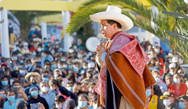 Retorno. El presidente había prometido volver a Chota, Cajamarca. Lo hizo el fin de semana. Foto: difusión