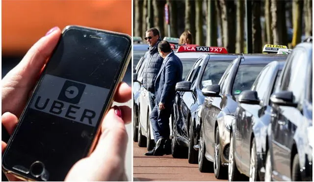 Conductores en el Reino Unido lograron que Uber reconozca salario mínimo, vacaciones pagadas y jubilación. Foto: composición LR/AFP