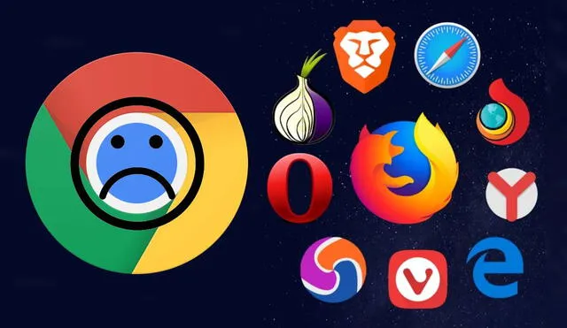 Las mejores alternativas al navegador más usado y por qué lo superan. Foto: HubTech/composición