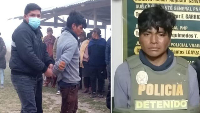 Vidal Lima Quispe fue detenido luego de alerta lanzada por la Policía. Foto: Contraste Ayacucho / PNP