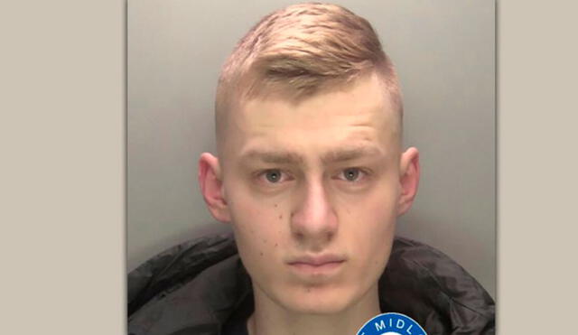 Taylor Knight fue hallado culpable y sentenciado a 3 años y 8 meses de cárcel en Reino Unido. Foto: West Midlands Police