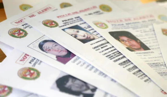De enero a agosto de este año, la Policía Nacional recibió 8.600 denuncias por desapariciones de mujeres. Foto: La República