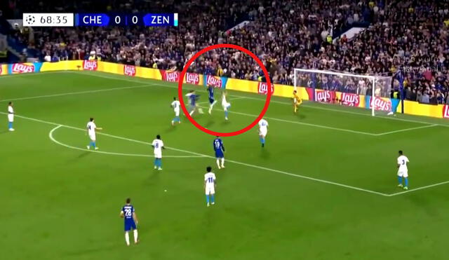 Chelsea vs. Zenit: Romelu Lukaku puso el 1-0 en el Stamford Bridge. Foto: ESPN