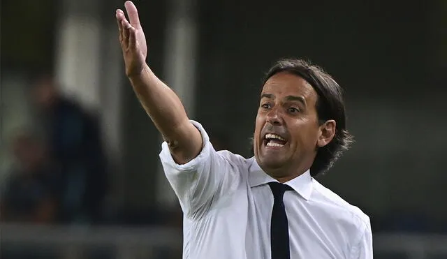 Simone Inzaghi se refirió al partido entre Real Madrid e Inter por la Champions League. Foto: AFP