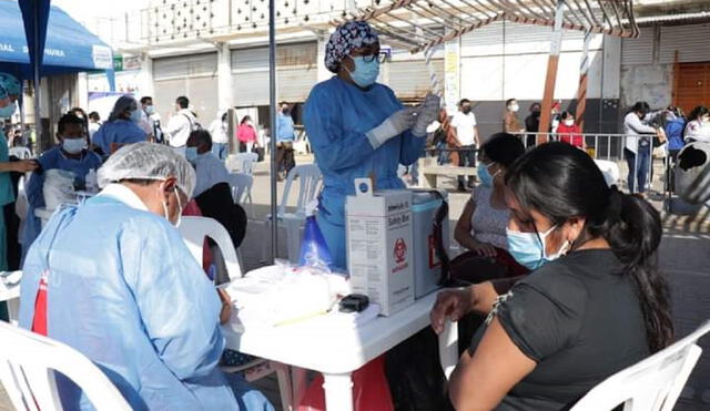 Inmunizan a piuranos en establecimientos comerciales: Foto: difusión