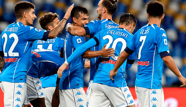 Napoli se enfrenta al Leicester City por la primera jornada de la Europe League. Foto: Napoli