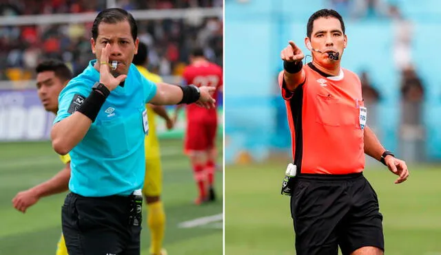 Ambos árbitros coincidieron en el polémico Chile vs. Brasil por la reciente fecha triple de eliminatorias. Foto: composición Liga 1/GLR