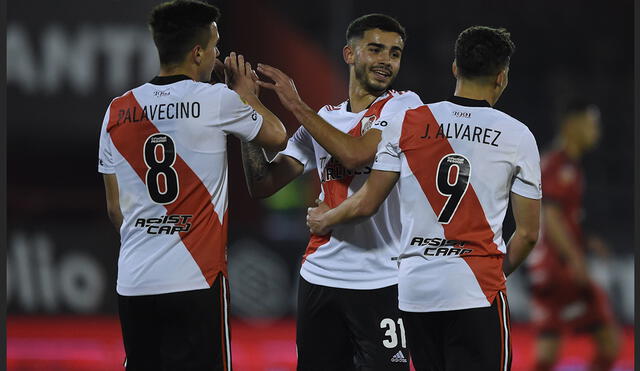 Con este resultado River está a solos dos puntos de la punta. Foto: River Plate