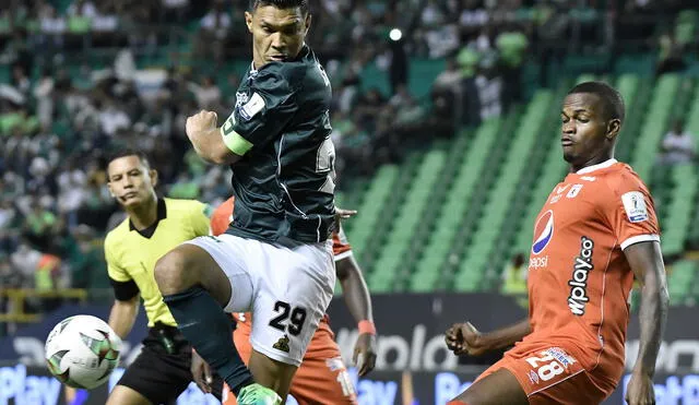 Teófilo Gutiérrez anotó el gol de la victoria vía penal. Foto: Antena 2