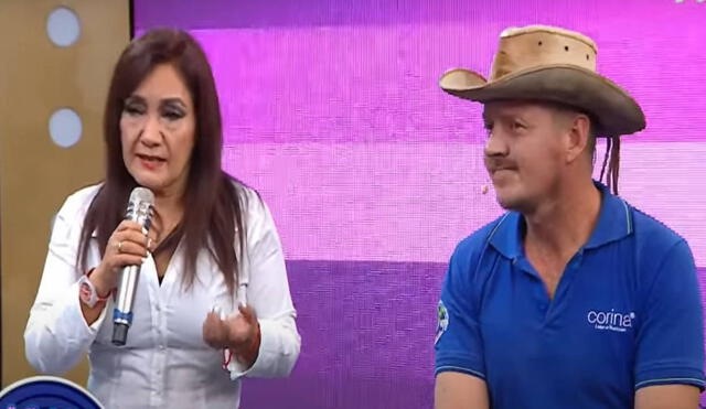 El 'Gringo Karl' revela que quiere mantener una amistad con la Flor de Huaraz. Foto: captura ATV