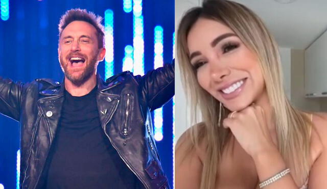 Paula Manzanal dio detalles de su cercanía con el famoso músico David Guetta en Ibiza. Foto: captura/América TV/Instagram