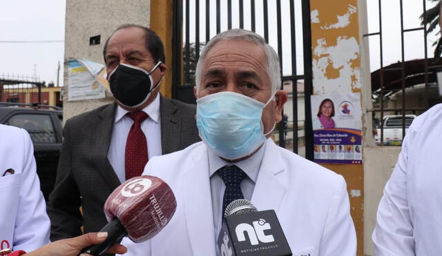 Representante de Colegio Médico se reunió con galenos de Trujillo. Foto: Manuel Arselles