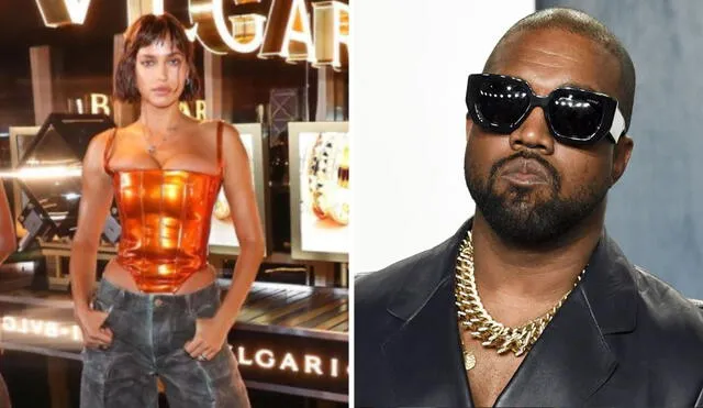 Irina Shayk declara por primera vez con respecto a su situación sentimental con Kanye West. Foto: composición/Instagram/Irina Shayk/AP