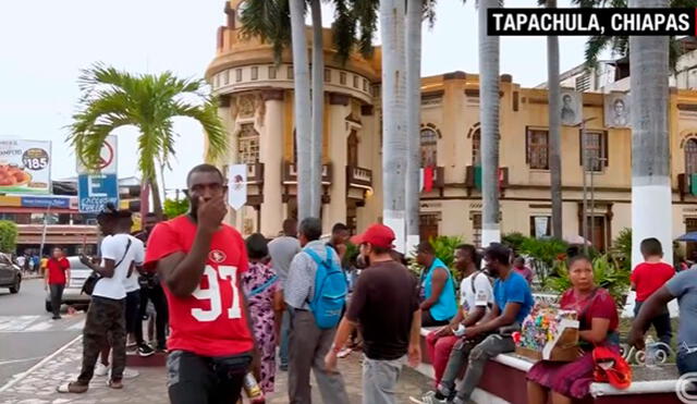 Tapachula "es la cárcel migratoria más grande de América", denunció en esta ciudad Luis García, del Centro de Dignificación Humana, que defiende a los viajeros. Foto: Captura / CNN
