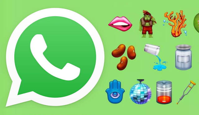 Los nuevos emojis de WhatsApp llegarán también a otras redes sociales. Se han revelado un total de 37. Foto: Composición LR