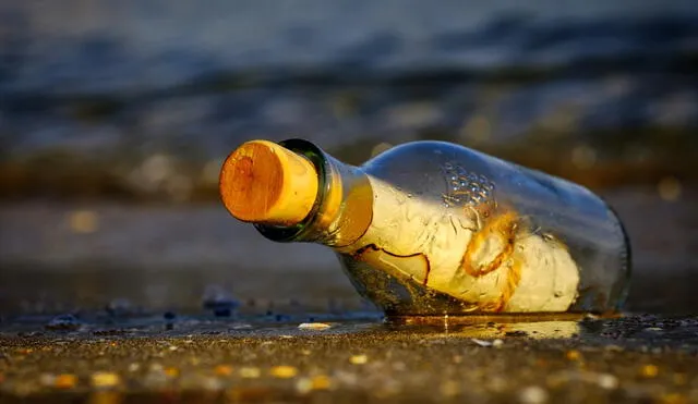 Los estudiantes soltaron al mar más de 700 botellas entre 1984 y 1985 . Foto: Pixabay